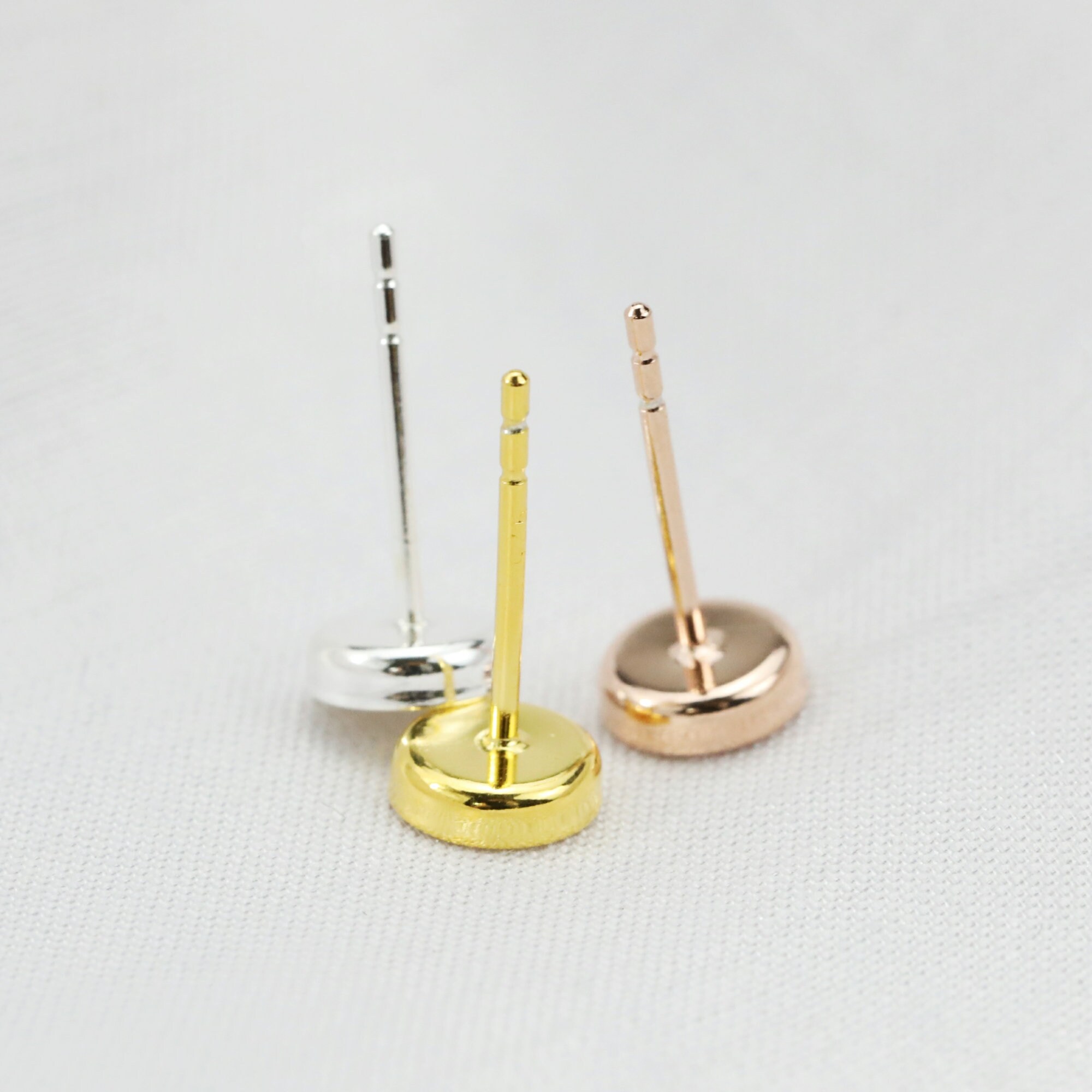 Una Coppia In Argento Sterling 925 12/16/20mm Zircone Orecchini A