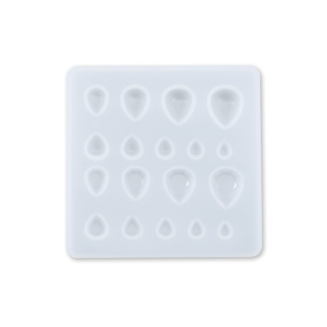 Breast Milk Faceted Cabochon Silicone Mold Pear Tear Drop Etsy