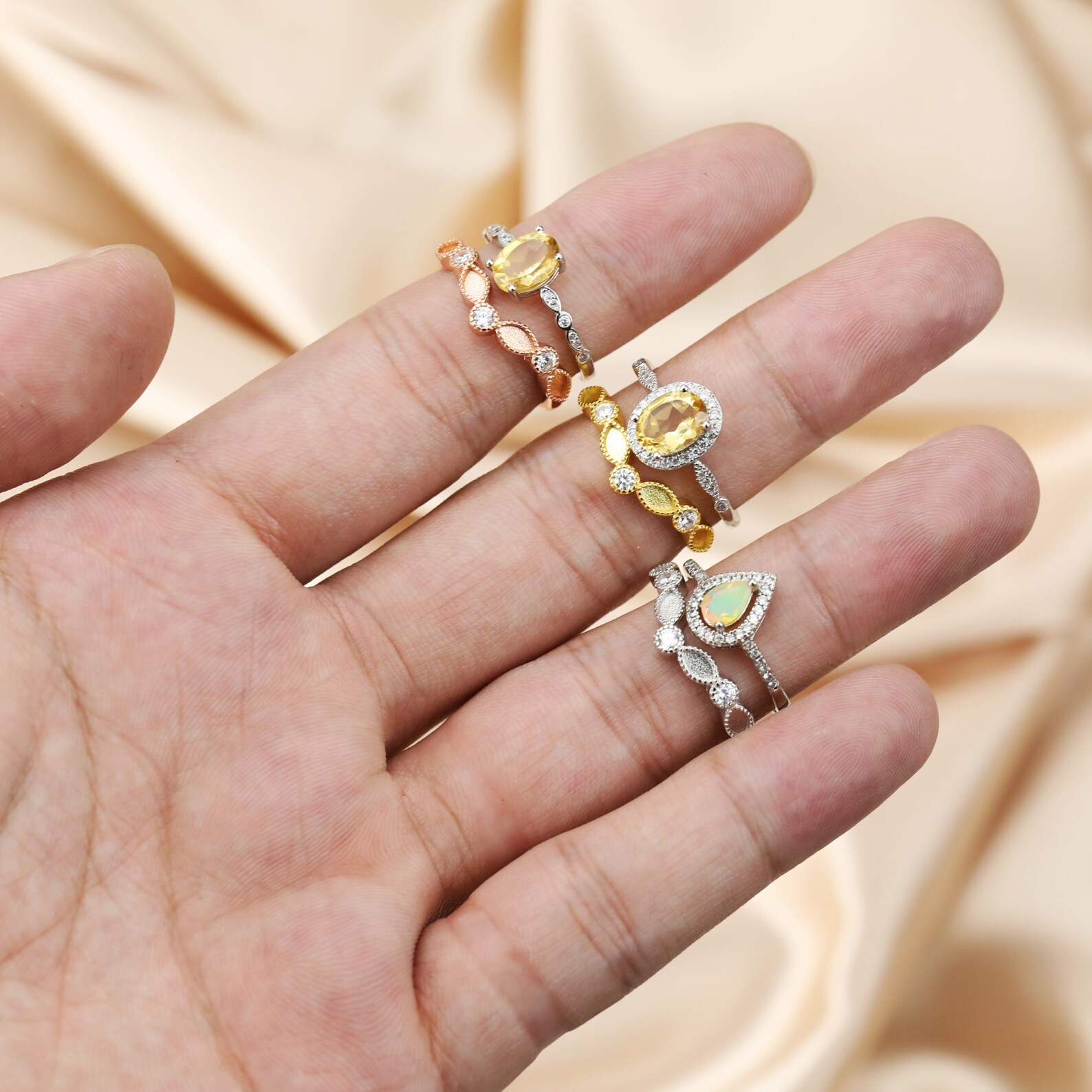 Keepsake Breast Milk Resin Ring Settings Solid 925 Sterling Etsy