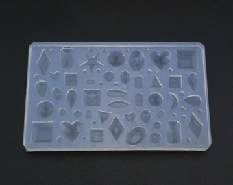 Assortment Shape Breast Milk Cabochon Silicone Mold Epoxy Resin Keepsake DIY Jewelry Making Supplies 1507045