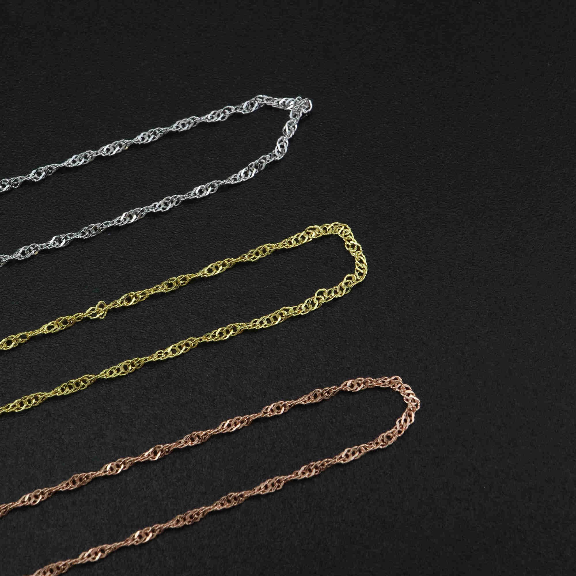Cadena Malla Singapur 1mm Cadena De Plata De Ley 925 Chapada En Oro 18K, Malla Singapur 1 Mm, Largos De 32 A 40 Cm, Ideal Para Niños Y Bebés Malla Singapur Plata Cadena Malla Singapur 1mm Cadena De Plata De Ley 925 Chapada En Oro 18K, Malla Singapur 1 Mm, Largos De 32 A 40 Cm, Ideal Para Niños Y Bebés Malla Singapur Plata
