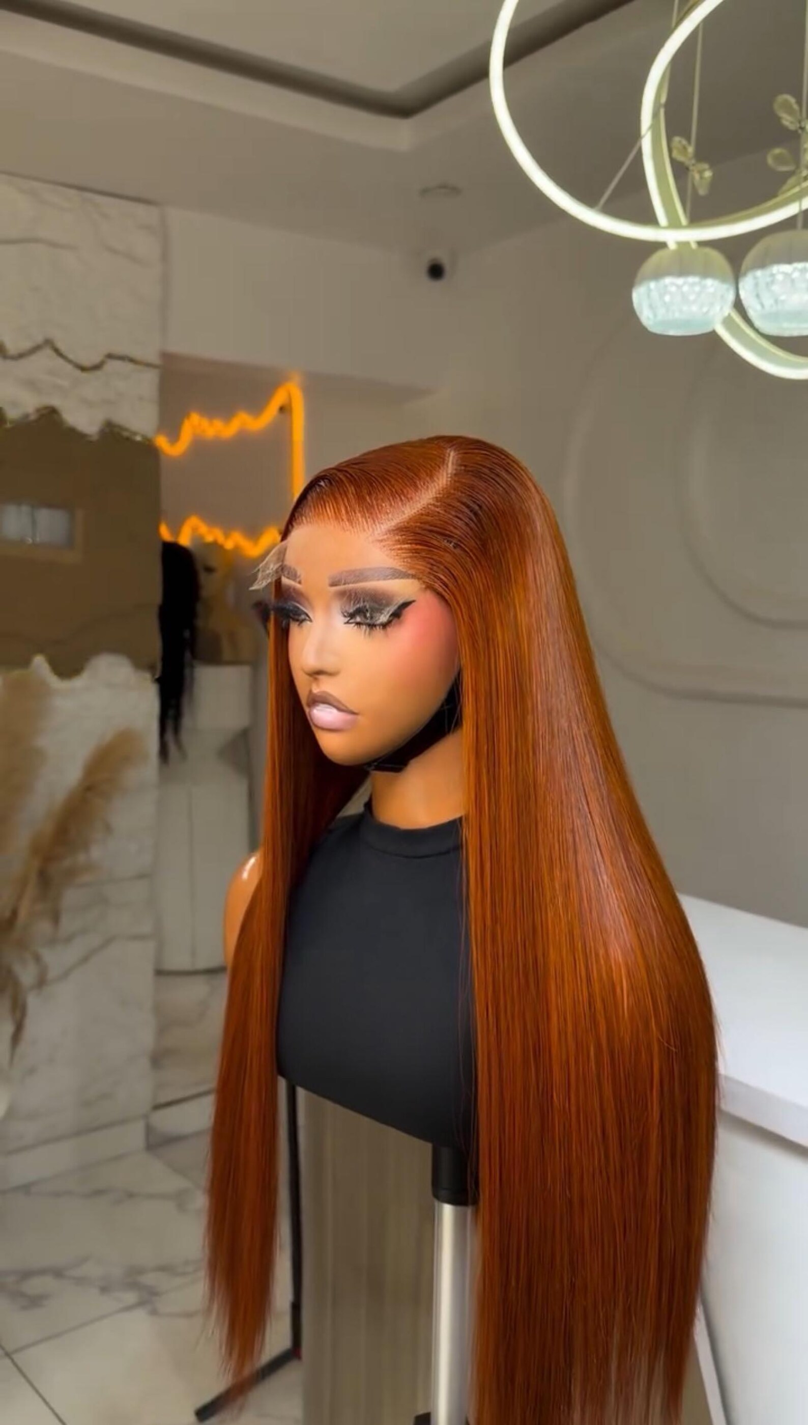 24 Inch Raw Straight Wig | Cajun, 350g Full Human Hair, 6x6 HD Lace Closure 3