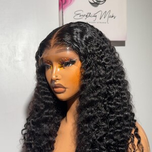 18" 250g Super Double Drawn Pixie Curls Wig | 100% Human Hair, Swiss Lace Closure