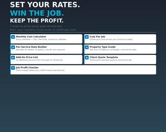 Pool Service Pricing, Pool Cleaning Quote Template, Pool Tech Calculator, Pool Business Pricing, Pool Service Rates
