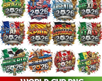 Imágenes PNG de equipos de fútbol, paquete PNG de la Copa Mundial 2026, selecciones nacionales de fútbol, logotipos de países de fútbol, EE. UU., Canadá, México, Copa Mundial de Fútbol