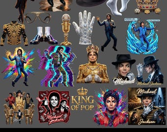Michael Jackson PNG, diseño PNG del Rey del Pop, gráfico MJ en semitonos, estampado de camiseta estilo vintage, PNG para sublimación, póster de MJ, descarga digital
