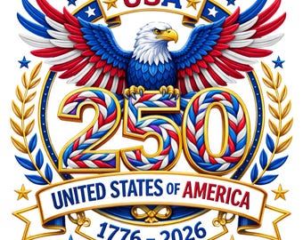 250.º aniversario (Png), EE. UU. (Png), 4 de julio (Png), Águila patriótica (Png), Estados Unidos 250, Estatua de la Libertad (Patriótica)
