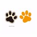 Paw Print Metal Cutting Die
