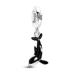Orca Whale Charms Bead Pandora - Etsy