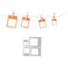 Polaroid Photo Frames Metal Cutting Die Set