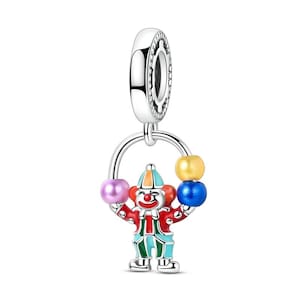 スガッキー⭐︎pandora CD1枚⭐︎ Authentic Pandora Clown 790397 Charm, Sterling Silver Pre