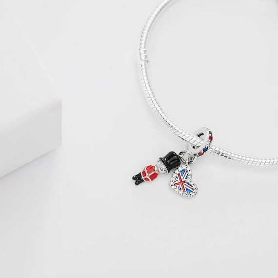 925 Sterling Silver British Guard Charm Fits Pandora Bracelets - Etsy