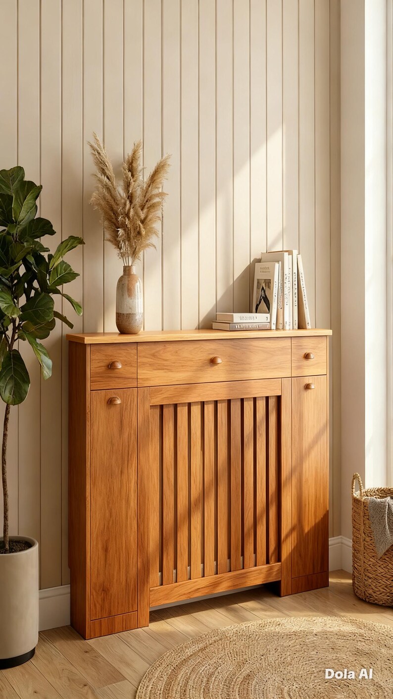 Bespoke Radiator Covers With a Single Drawer Storage - Etsy
