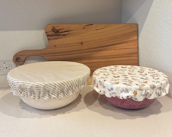 Wiederverwendbare Schüsselabdeckungen aus Baumwolle