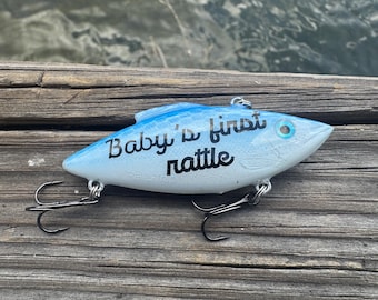It's a Boy/it's a Girl Fishing Lure: Custom Painted Lure Baby Announcement  Gift Lipless Crankbait/rattlebait - Etsy