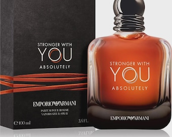 Giorgio Armani Stronger With You Absolutely EDP 3.4 oz / 100 ml | Men's Luxury Fragrance