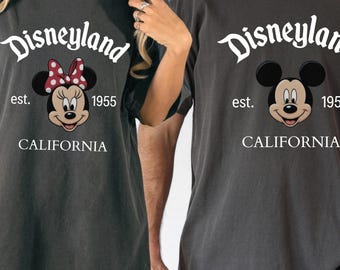 Retro Mickey and Friends Shirt, Disneyland Comfort Colors® T-Shirt, , Disneyland Trip, Mickey & Co Disneyworld Family Matching Tee