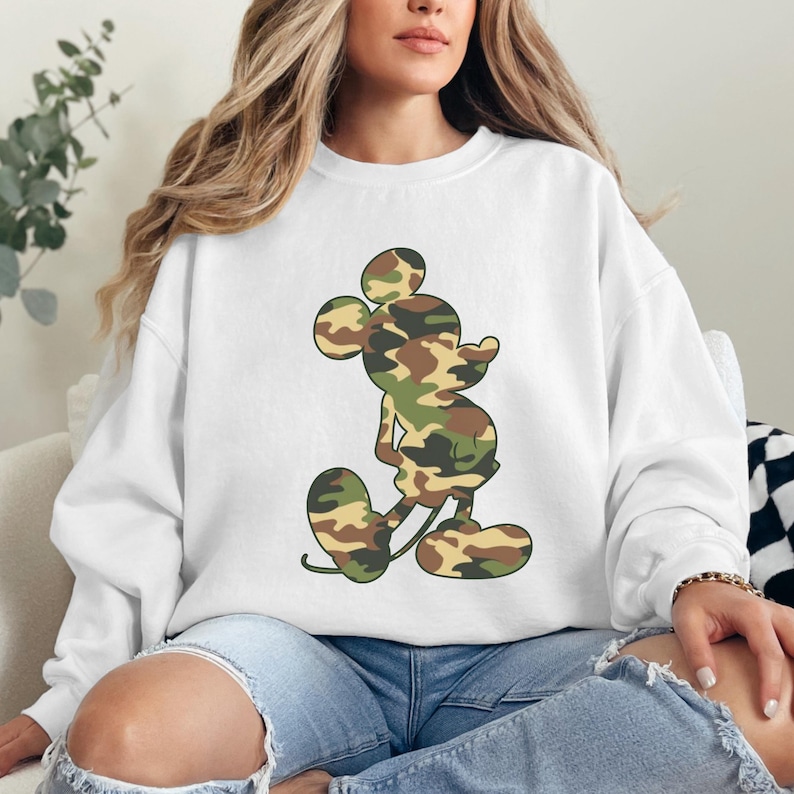 Camo Mickey shirt
