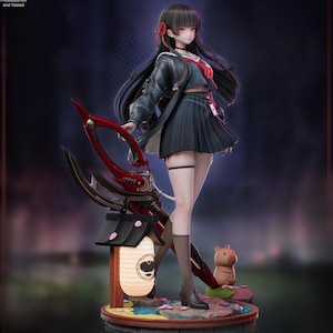 Chisa – Wuthering Waves WuWa • Scale 1/7 - 1/6 • Fan Art Figure • Resin Print, Hand-Painted image 5