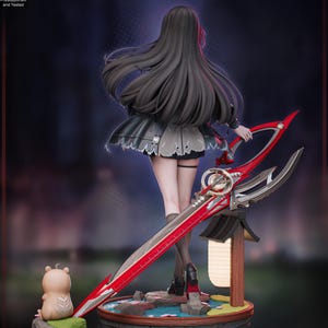 Chisa – Wuthering Waves WuWa • Scale 1/7 - 1/6 • Fan Art Figure • Resin Print, Hand-Painted image 6