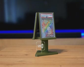 Nowoczesny stojak ekspozycyjny PSA Tri Slab