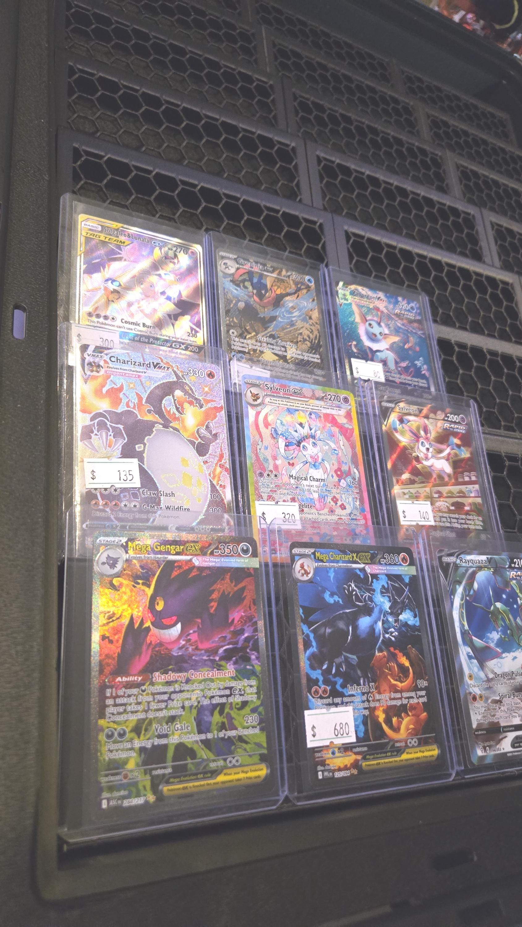 Zion Display Case Card Risers – Tiered TCG Display for Slabs, Top ...