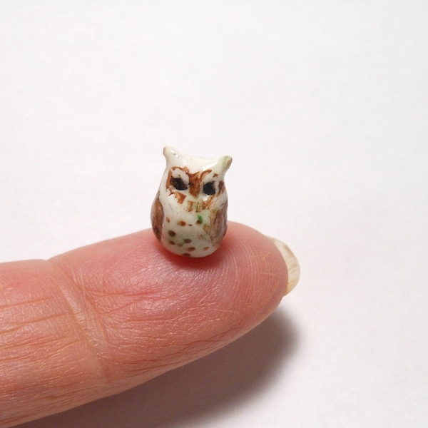 Micro-Mini Hoot Owl- Handmade Owl-OOAK-Made To Order