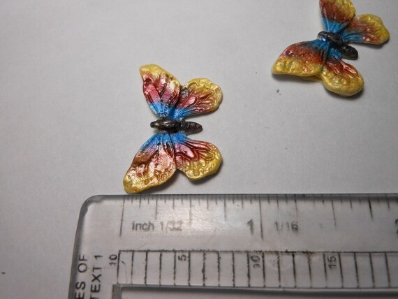 Butterflies-set of 3-OOAK-1 1/2
