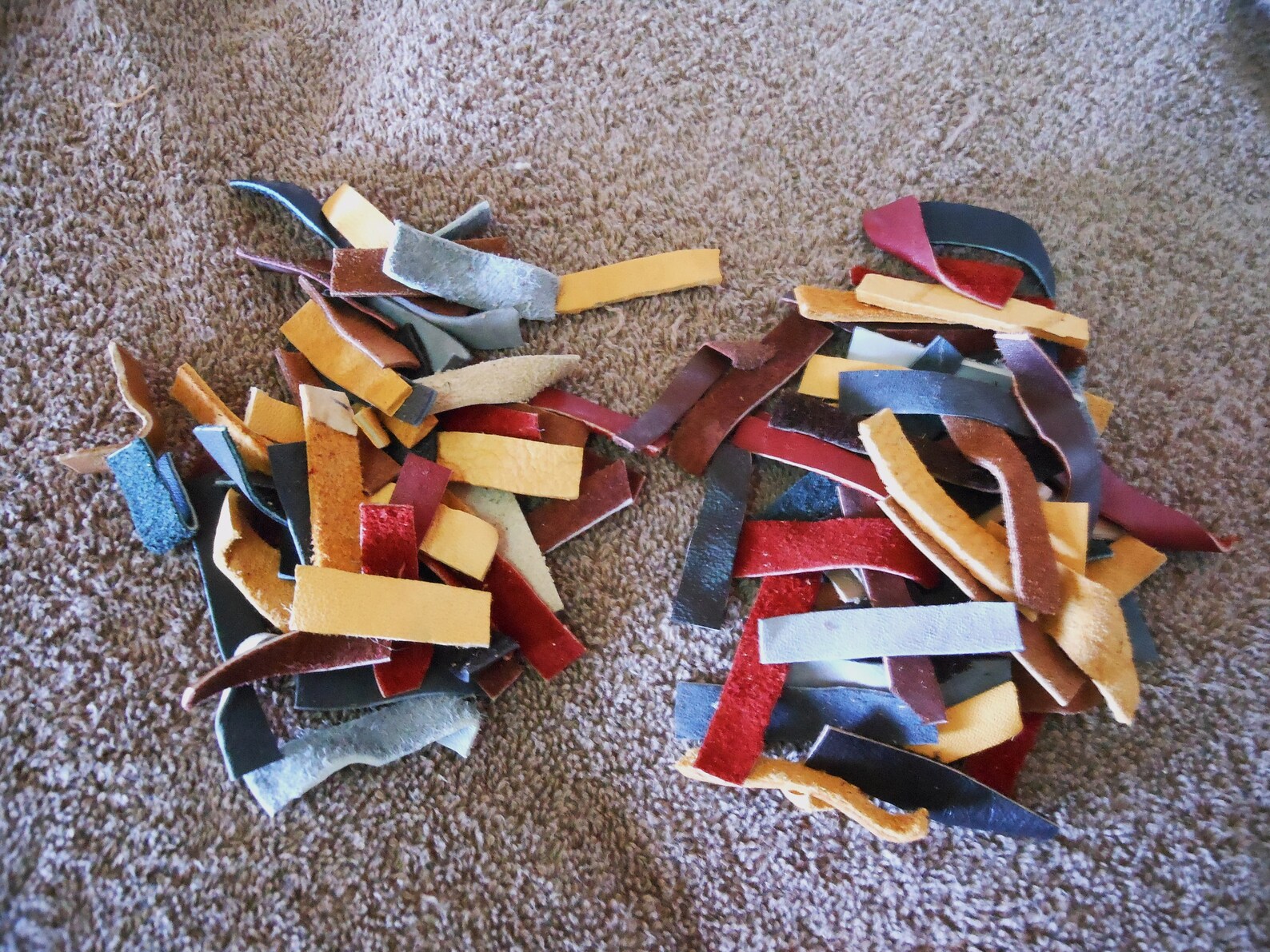 Leather Stripsleather Remnants 100 Leather Strips for Crafts Etsy