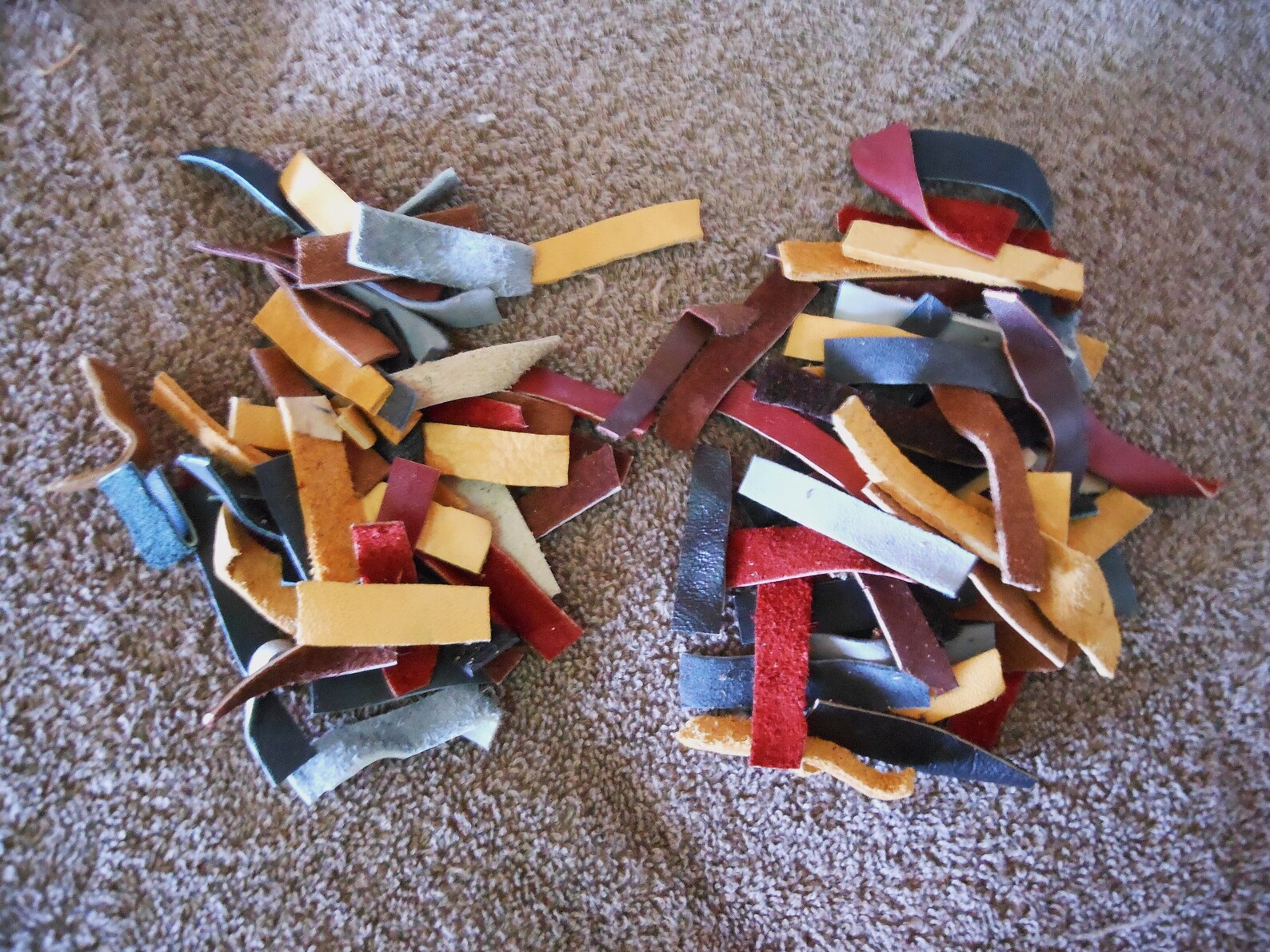 Leather Stripsleather Remnants 100 Leather Strips for Crafts Etsy