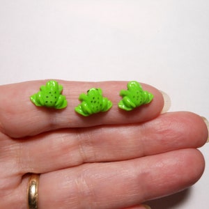 Frog-Listing for ONE or Two or Three Frogs-Polymer Clay Frog-Made to Order