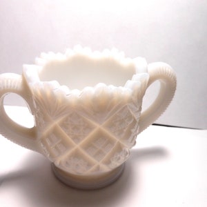 Vintage Milk Glass Toothpick Holder-1950&#39;s