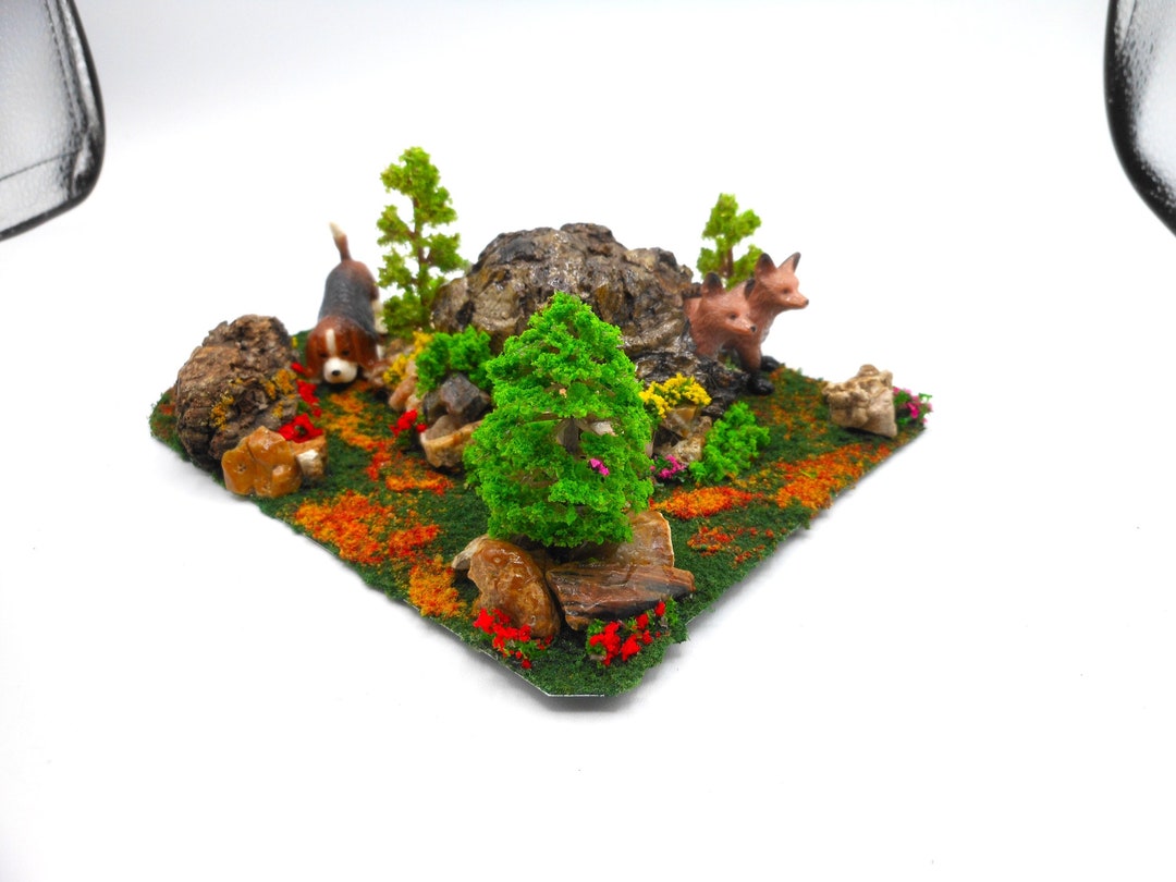 A closer look at Puppy Crate Diorama Ideas