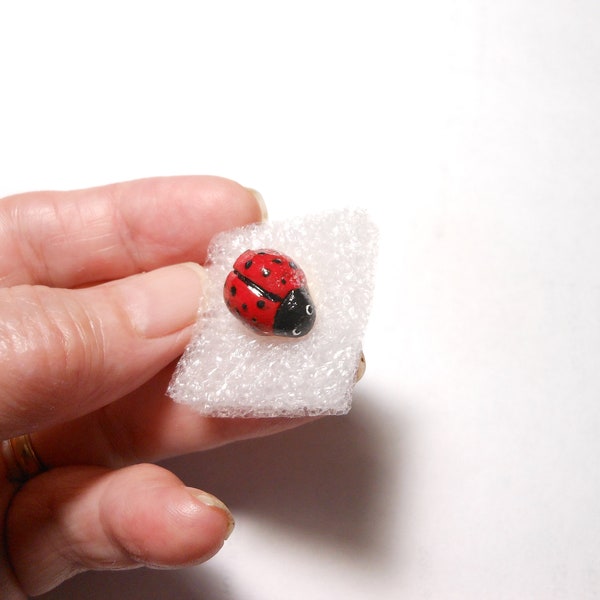 Ladybug Lapel Pin Etsy
