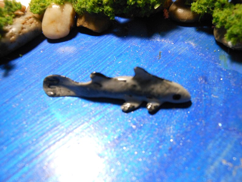 Shark polymer Clay Shark ooak Etsy
