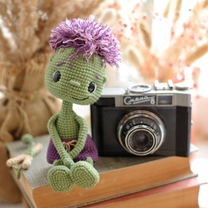 Tommy the Thistle Crochet Pattern PDF | Cute Amigurumi Plant Doll | Whimsical Fantasy Toy Tutorial image 8