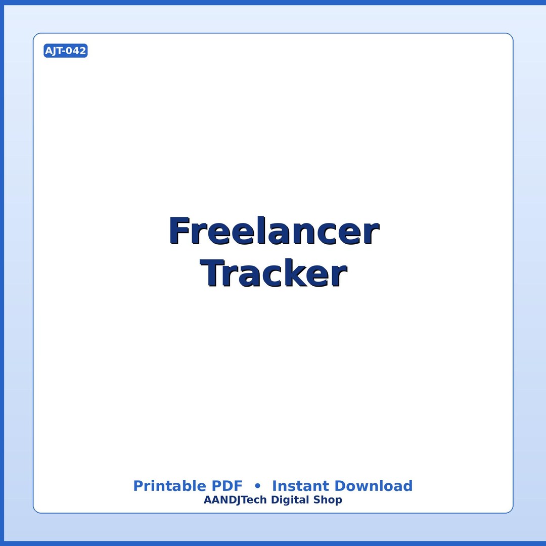 Freelancer Client Tracker | Invoice Log | Project Management Dashboard ...