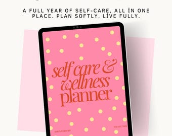 Soft Life Planner Printable Self-Care Planner PDF  Instant Download