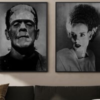 Bride of Frankenstein 1935 Horror Movie Photo Poster / Wall Decor Art ...