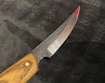 Full Tang carving knife by D2, carving tool, hand carving tool, hand forging