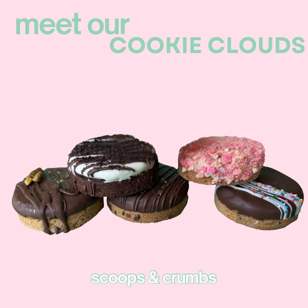 Cookie Clouds - Made to Order - Baked Fresh - Etsy