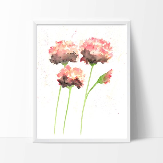 本33／Painting Fresh Florals in Watercolor Simple Watercolor Florals You Can Paint in Minutes | Fun