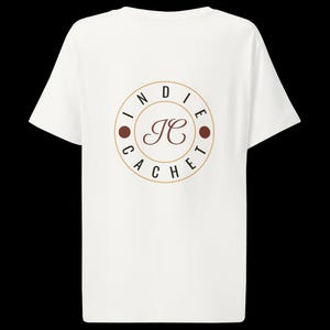 The 'JOIE DE VIVRE' Brunette Women's Graphic T-Shirt Original Design