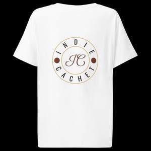 The 'JOIE DE VIVRE' Brunette Women's Graphic T-Shirt Original Design