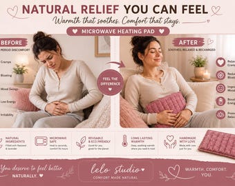 Heat pad  Pattern for period cramps , pain