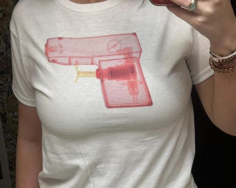 Water gun baby tee