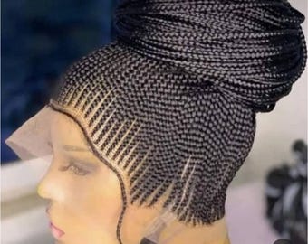 Peluca trenzada Bola Black Shuku