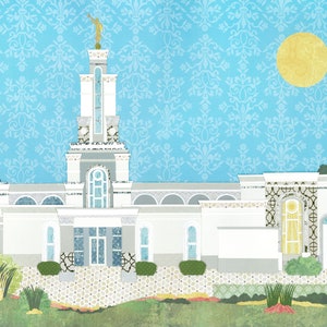 Lubbock, Texas LDS Temple  (Downloadable .JPEG Multiple Sizes)