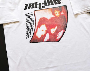 Camiseta The Cure, portada del álbum de culto de los 80, arte gótico, pop oscuro, rock, indie, música alternativa, new wave, prngrphy