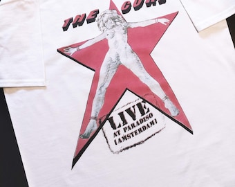 Camiseta The Cure en vivo en Paradiso Amsterdam, camiseta de culto de los 80, arte gótico, pop oscuro, rock, indie, música alternativa, new wave